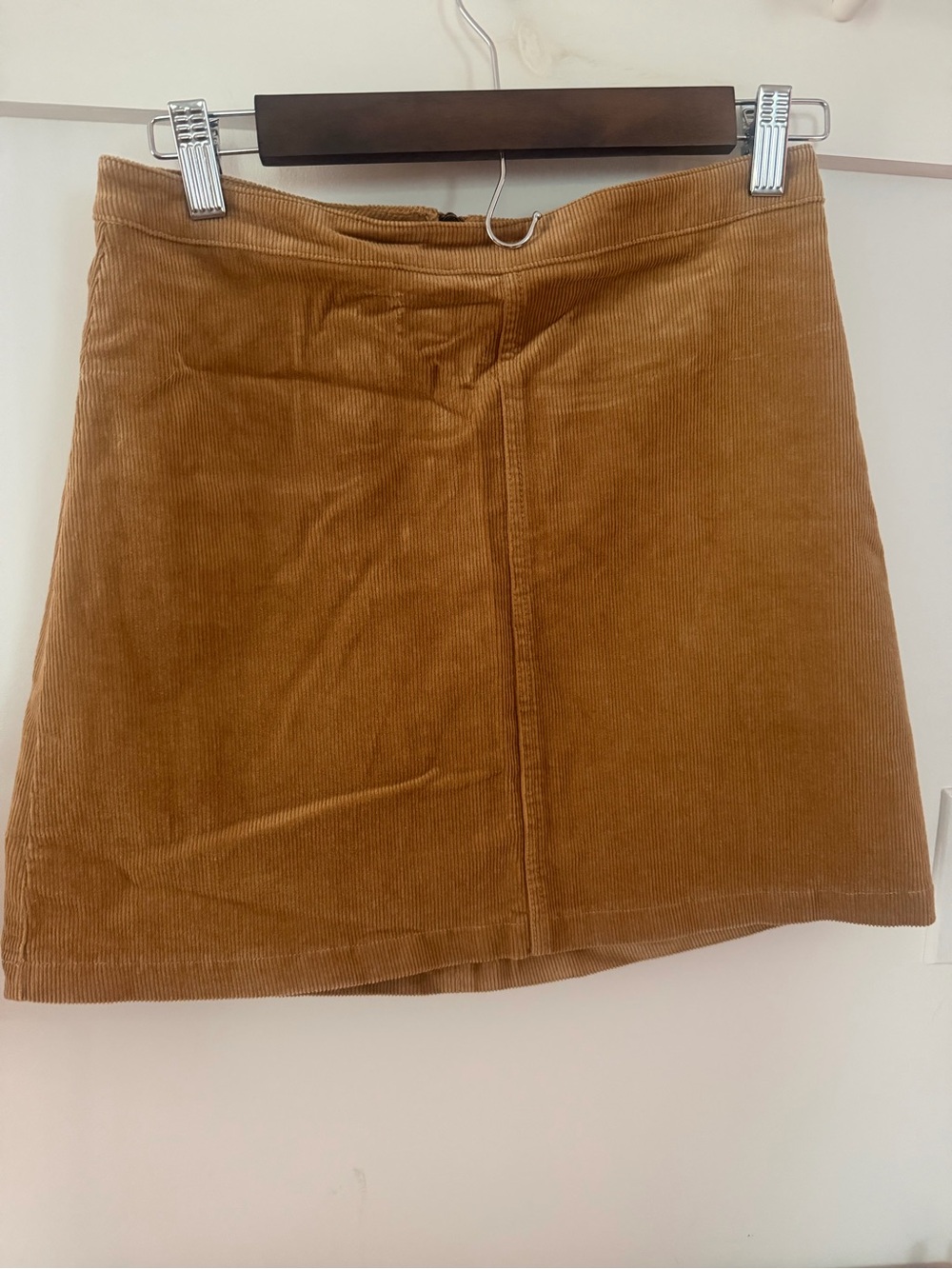 Forever 21 Corduroy Mini Skirt in Camel